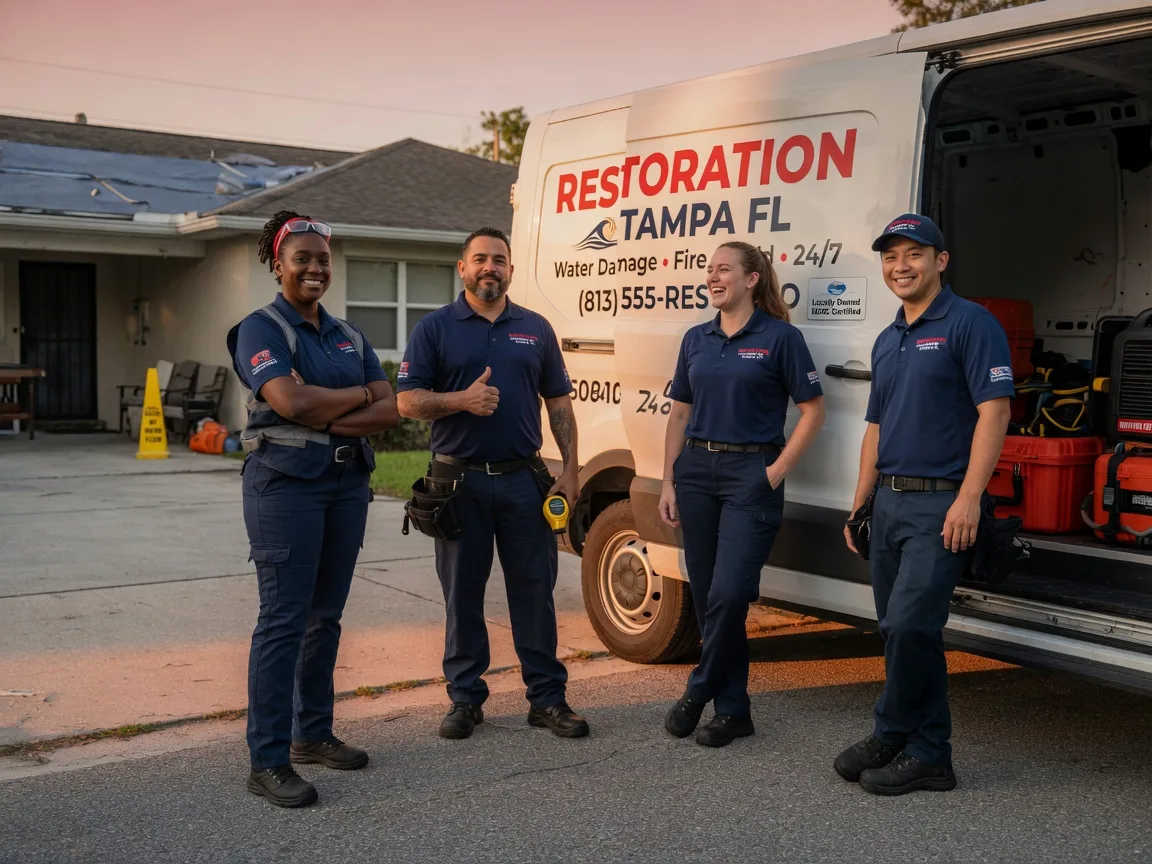 Water Damage Restoration company in Gheens, LA
